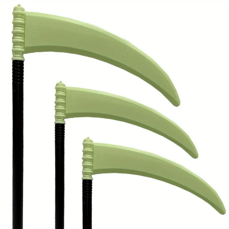 Wholesale Funky Halloween Sickle Props Weapons  Cosplay Accessories Grim Reaper Scythe Toys