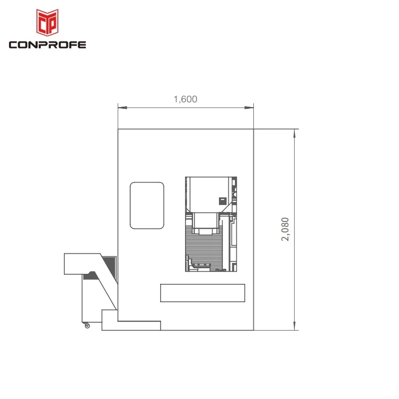 SPV200-5AXIS HSK-E32 5-Axis Simultaneous Machining System Ultrasonic Vertical CNC Milling Machine Center