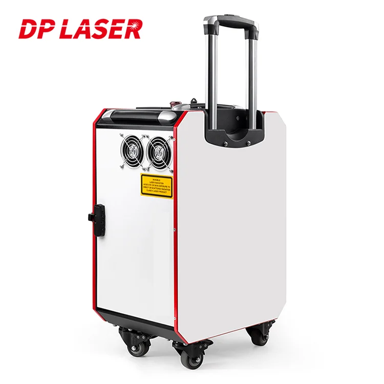 Trolley Case Portable Laser Rust Removal Cleaning Machine Handheld Fiber Laser Cleaning Machine Price (1600451868674)