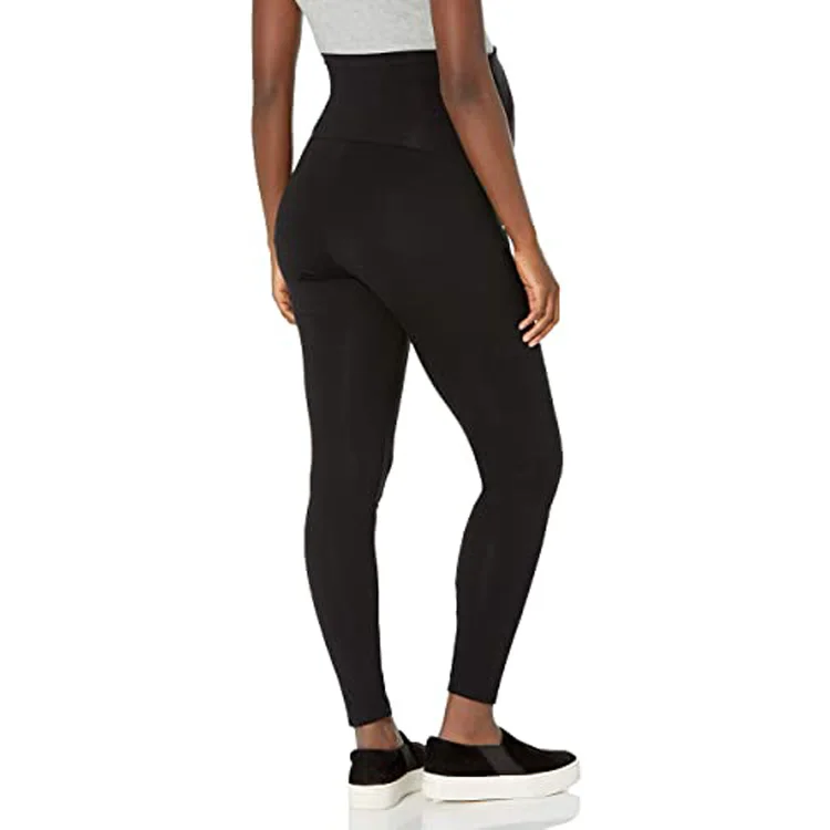 high compression leggings maternity seamless for