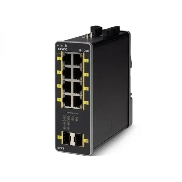 IE-1000-8P2S-LM новый промышленный коммутатор Ethernet 1000 с 8 FE портами M12 (8 PoE +) и 2GE