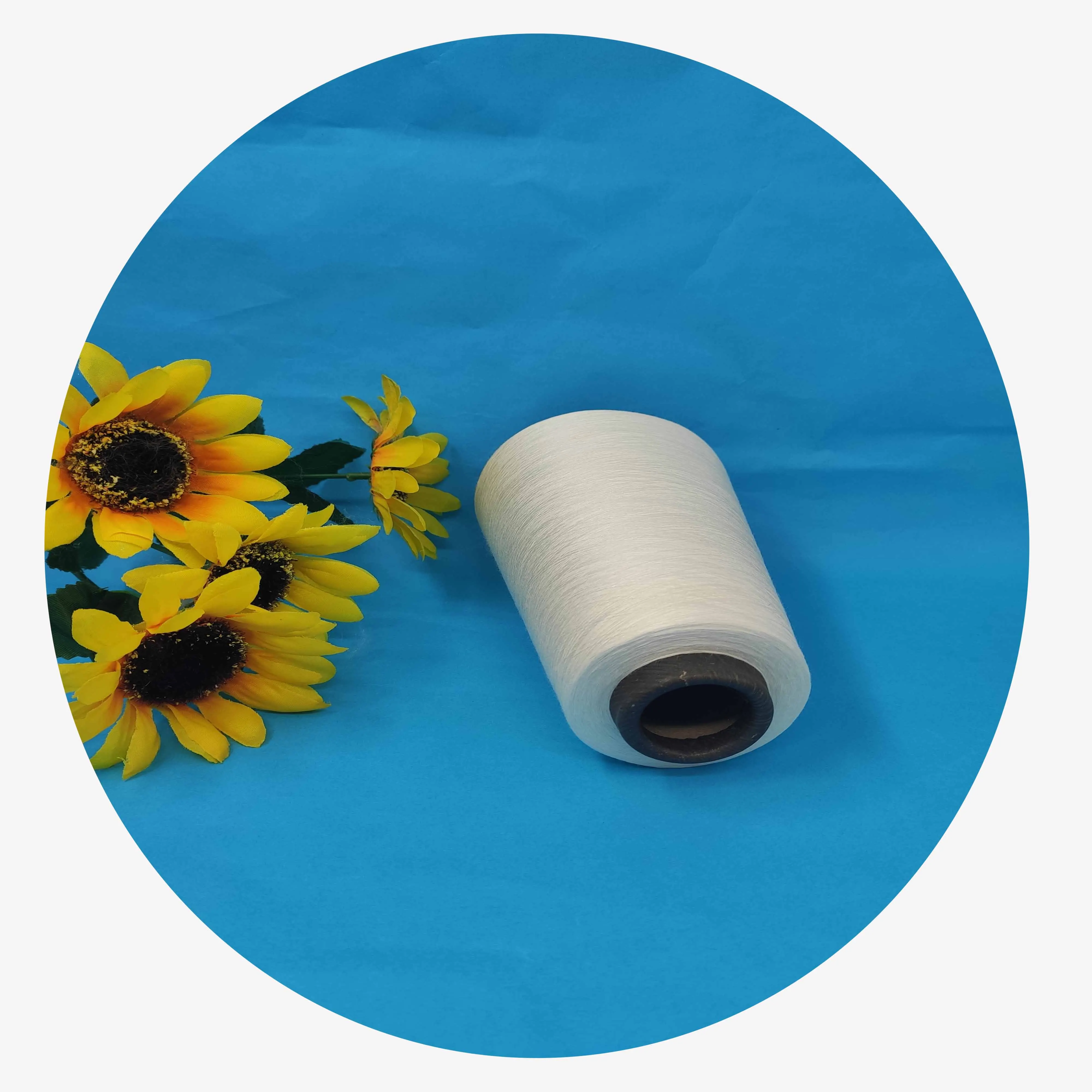 Best selling good price of cotton natural 32s bamboo yarn