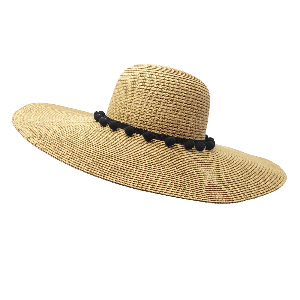 Personalized Female Large Sun Protect Paper Straw Summer 2020 Hats