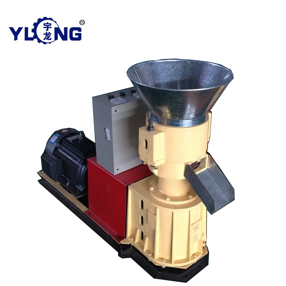 100-300 kg/h Small Wood Pellet Manufacturing Equipment Flat Die Pellet Mill ,Hot Sale Flat Die Pellet Machine