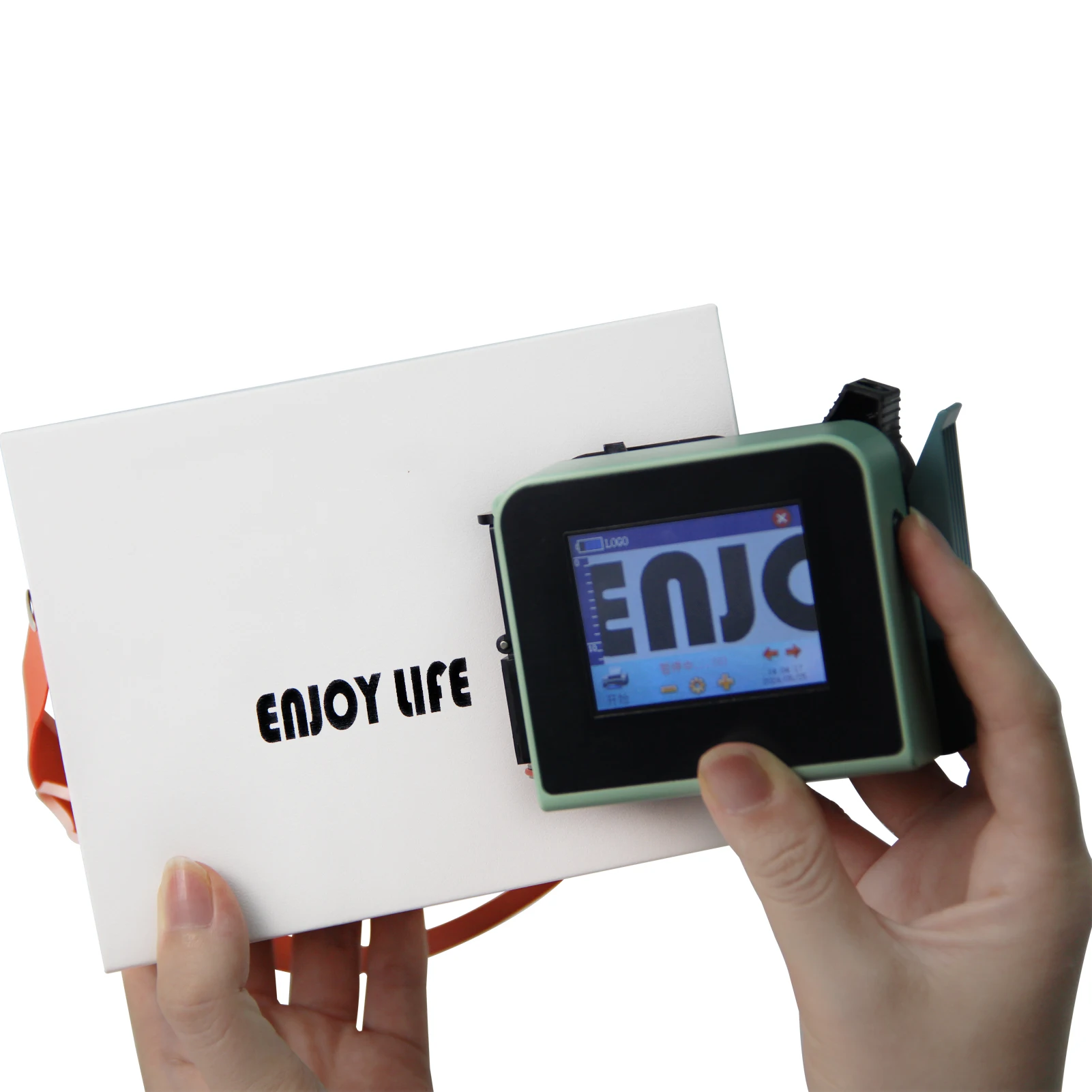 Handheld Touch Screen Label Inkjet USB QR Printer