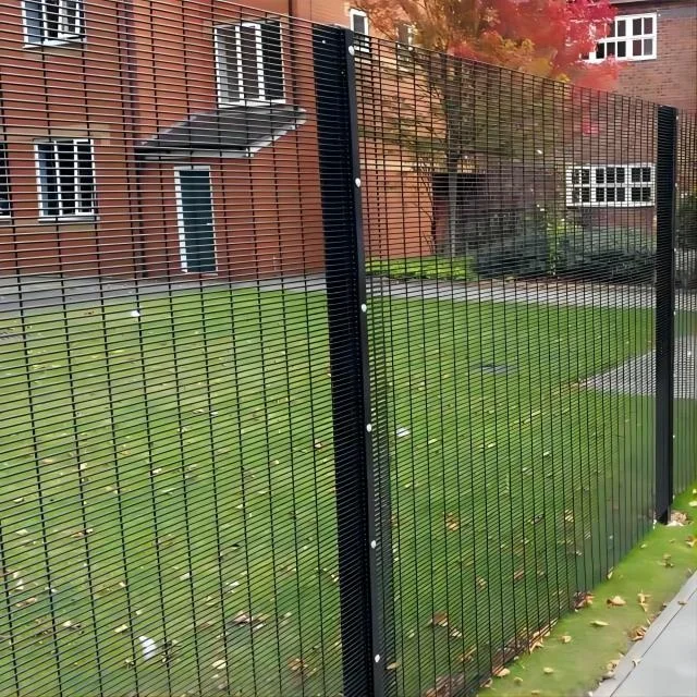76.2x12.7mm Aperture 4mm Gauge 358 Anti-Cut Clear View Fencing Hot Dip Galvanized High Security 358 Wire Mesh Fencing
