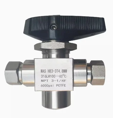 CNG dispenser 3 way high pressure coupling ball valve swagelok gun valve natural gas ball valve CNG dispenser and repair kit