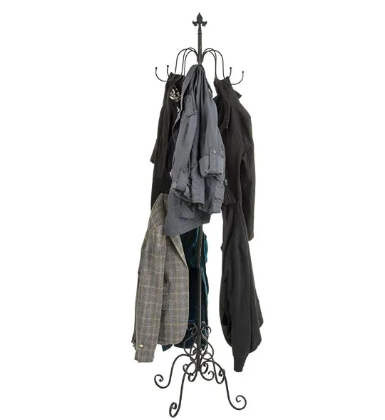Clothes Tree Stand Hat Hanger Holder for Jacket Umbrella