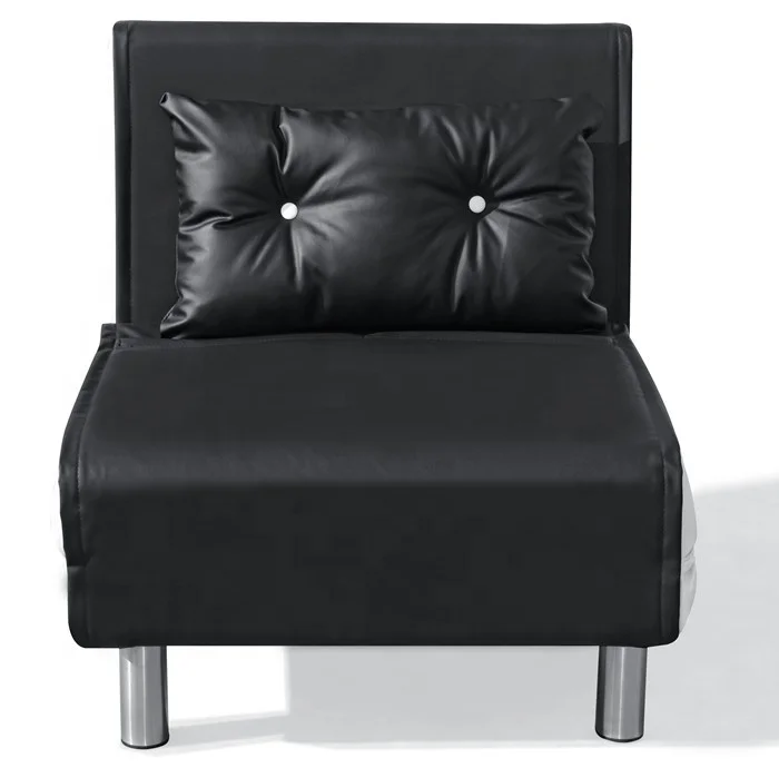 Home Furniture Single  Comfortable Chair PU Fabric Sofa Bed