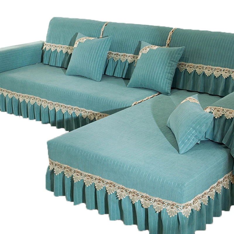 Wholesale New Designs Furniture Modern running Size Europe Sofa Cover U Shape Sofa Cover (1600216169538)