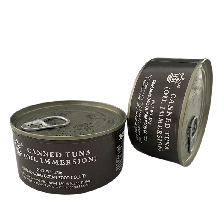 Oil Fish Product Type White Meat Tuna in Tuna Canned Military Seafood Canned