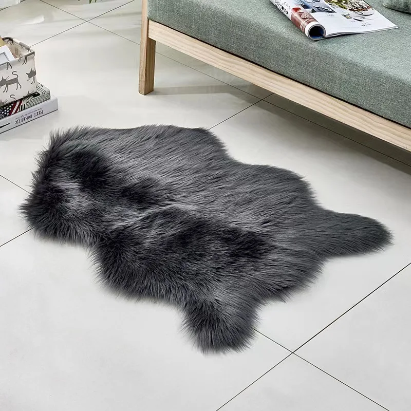 Professional manufacturer sale Low priced faux  fur rug carpet