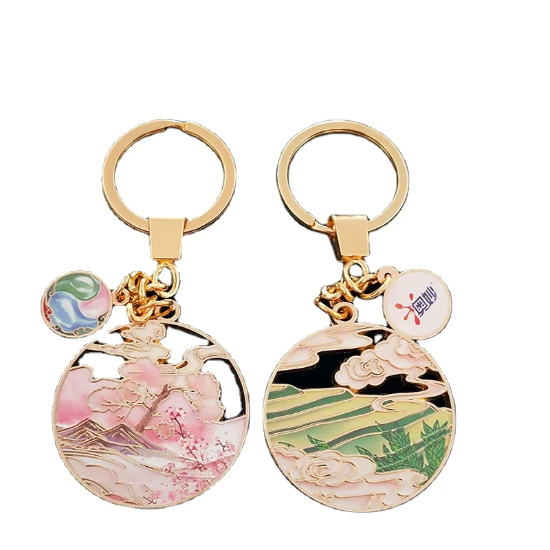 Metal Keychain Photo Laser Cut Plastic Diy Design Customised Clear Printed Anime Glitter  Charm Custom