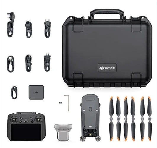 Система airdrop dji mavic 3t Global с 1/2 CMOS 4800 тепловизионное время полета 46 мин 15 км без беспокойства Базовая