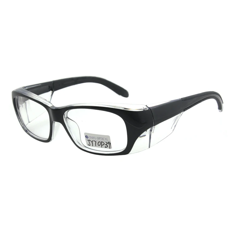 Anti impact ANSI Z87.1 EN166 Safety Optical Glasses frames with Side Protection