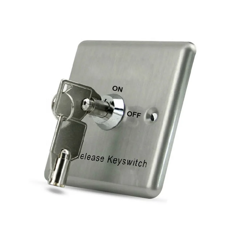 Stainless steel Emergency keys Door Exit Button/switch For Security Door Access