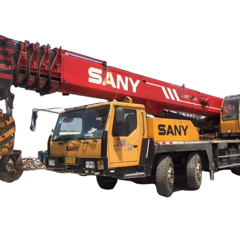 Used SANY QY25C 25t truck crane 25ton STC250 with spare parts for hot sale