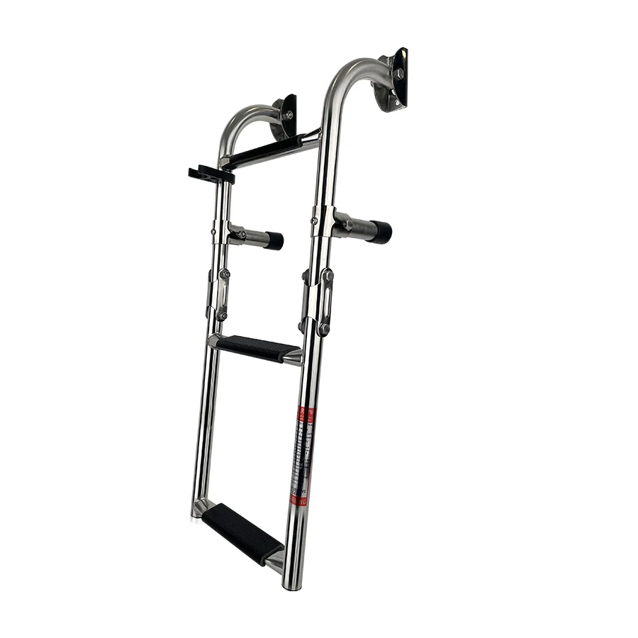 Stainless Steel boat ladder Hardware telescopic boarding ladder for Boat