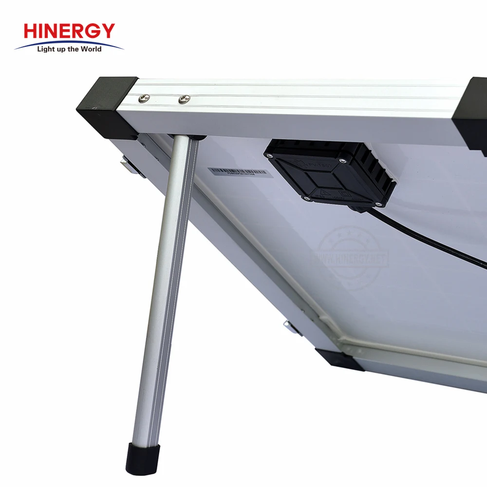 Hinergy Quality Portable Double folding Stand Foldable Solar Panel Charger Manufacturer in China