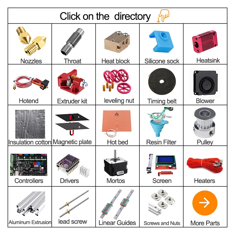 Ur Elk 3d Printer Parts Synchronous Timing 16teeth 20teeth Bore 5/6.35/8mm 2gt 6mm Timing Belt Pulley