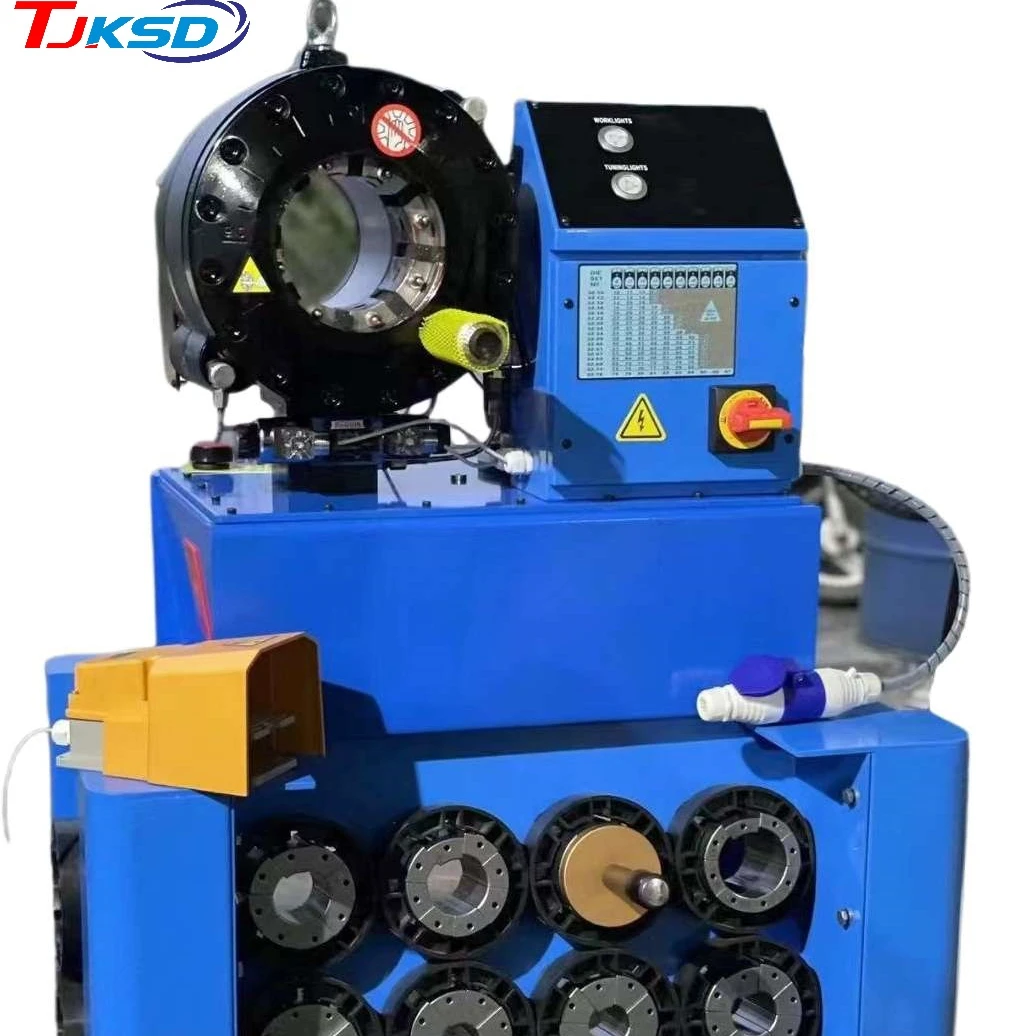 Excellent quality and price air conditioning hose crimping tool pipe pressing machine hose press making machinery