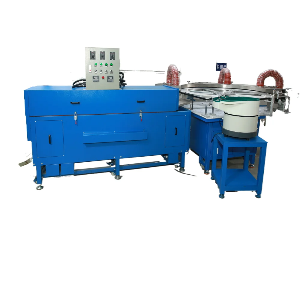 Automatic middle-sized round-plate threadlocking adhesive sealant glue dispensing nylok screw equipment