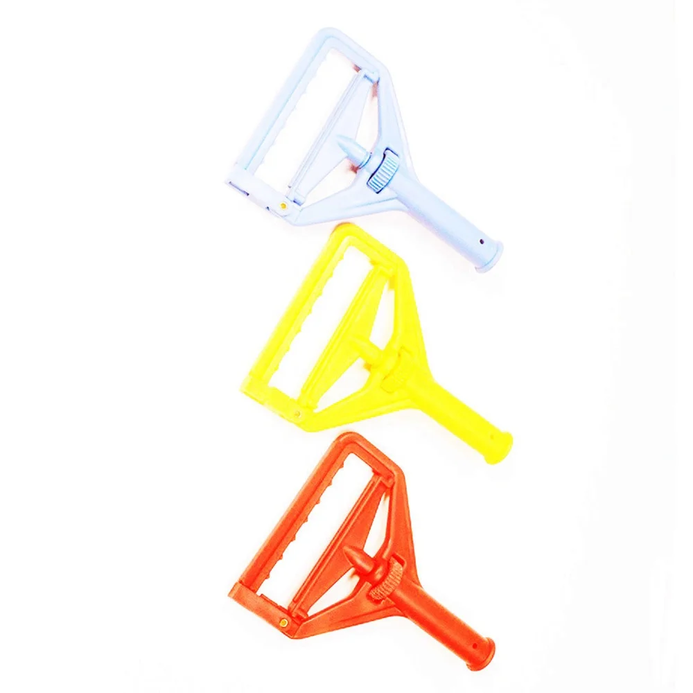 O-Cleaning Plastic Floor Mop Clamp,Side-Gate Mop Head Replace Clip,Durable Quick-Change Mop Handle Part,Roller Mop Accessory