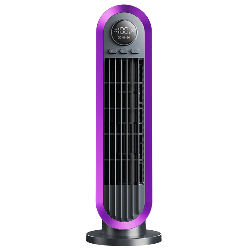 Household Home Office Oscillating Desk Table Air Cooler Rechargeable LCD Screen Display Desktop Tower USB Fans