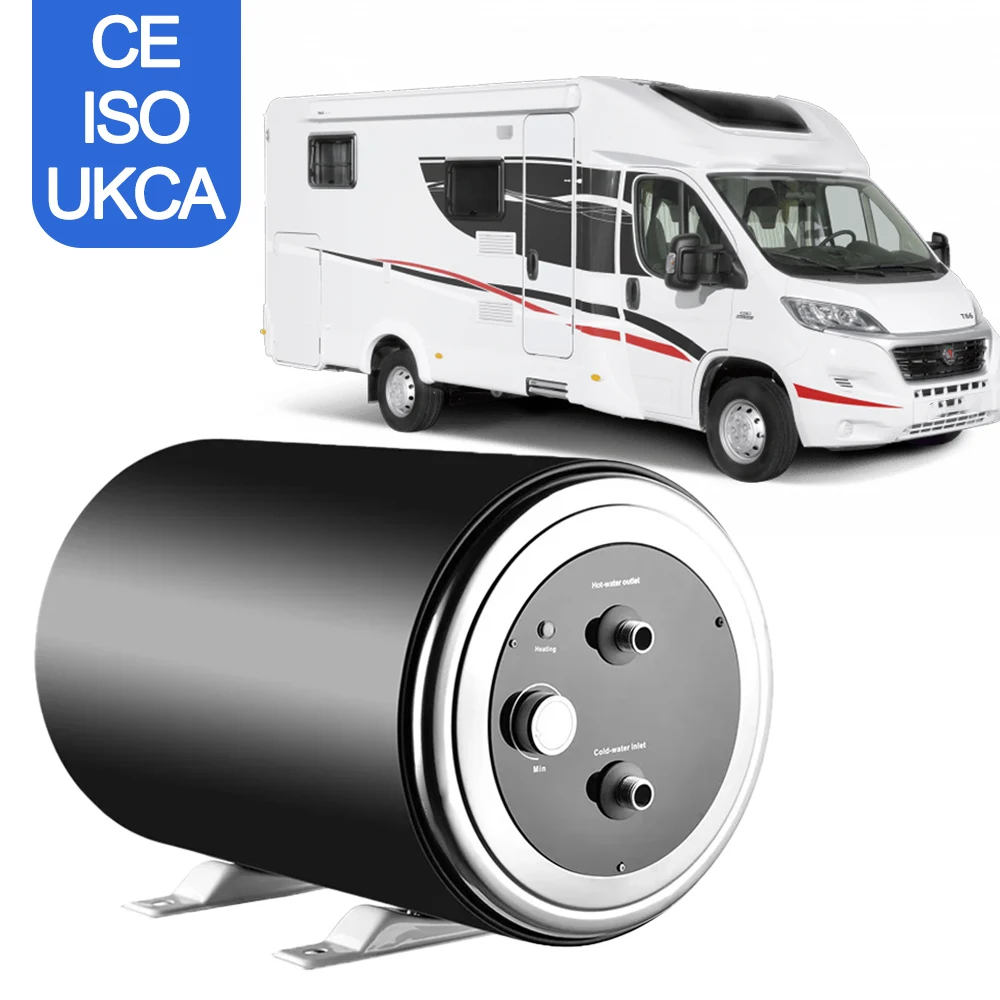 Factory CE 10L 15L 20L 30L camping  tank storage smart caraven 12v dc hot chauffe eau electrique electric rv water heaters