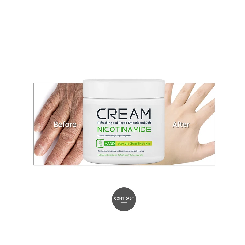 Wholesale anti-aging nicotinamide hand cream female moisturizing cream for work and office