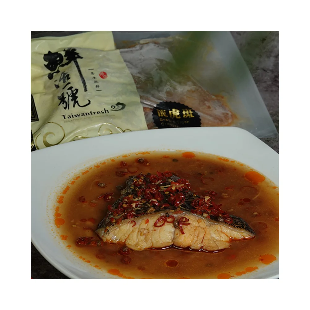 
High Quality Grouper Fillets with Sichuan Spicy Sauce for Restaurant Store and Supermarket 