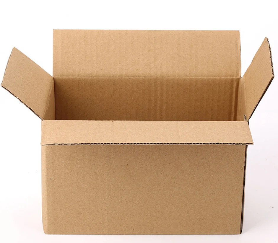 Customized Factory  Zipper Carton Without Tape Easy Tearing Mail Order Carton Cosmetic Packaging Corrugated Carton Wholesale