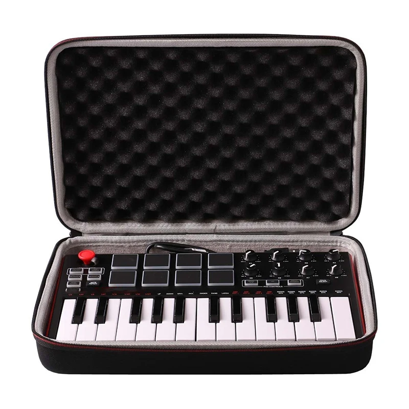 Protective Hard Case Replacement for Akai Professional MPK Mini MKII Custom Logo Storage Bag For USB MIDI Keyboard Controller