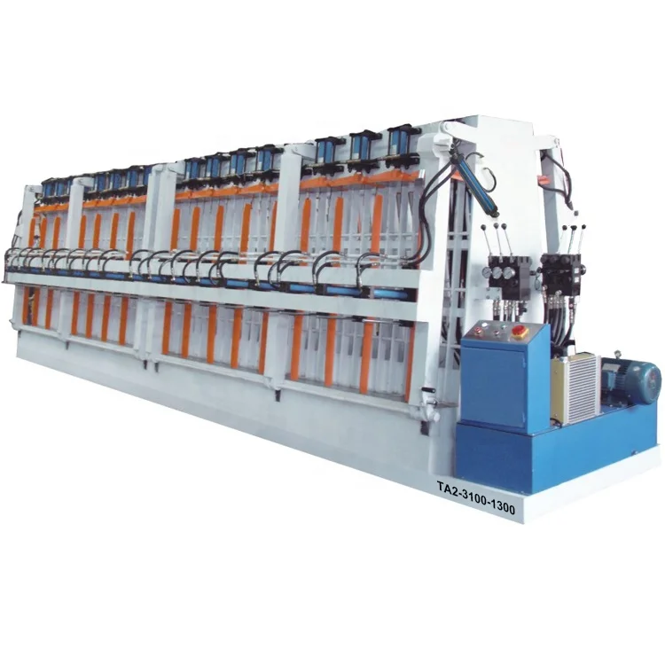 TA2-3100-1300 Two Sides Veneer Composer Machine Rotary wood block board composer machine
