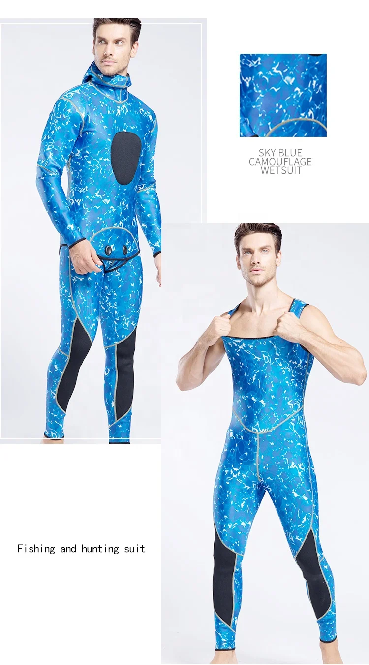 Высококачественный новый горячая Распродажа неопреновый гидрокостюм для подводной охоты 3 мм