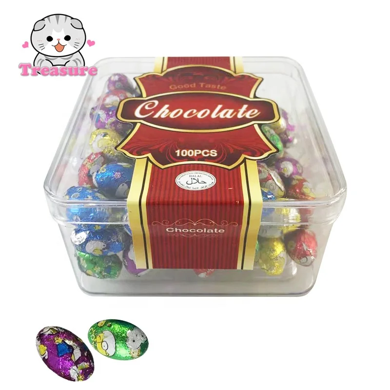 Cloud Cartoon Easter Egg Chocolate Balls Halal Candy Semisweeet Dairy Milk Wholesale Chocolate