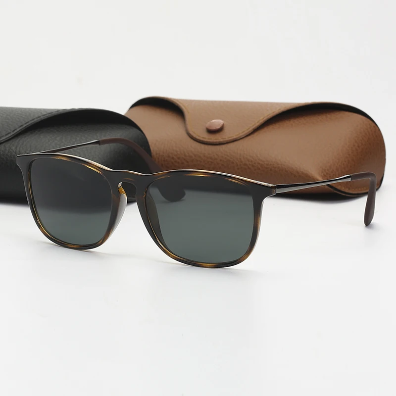 4187 Sunglasses Brand designer Polarized Sun glasses  Men Women  Luxury  Fashion Vintage Sport Glasses with Box and Case