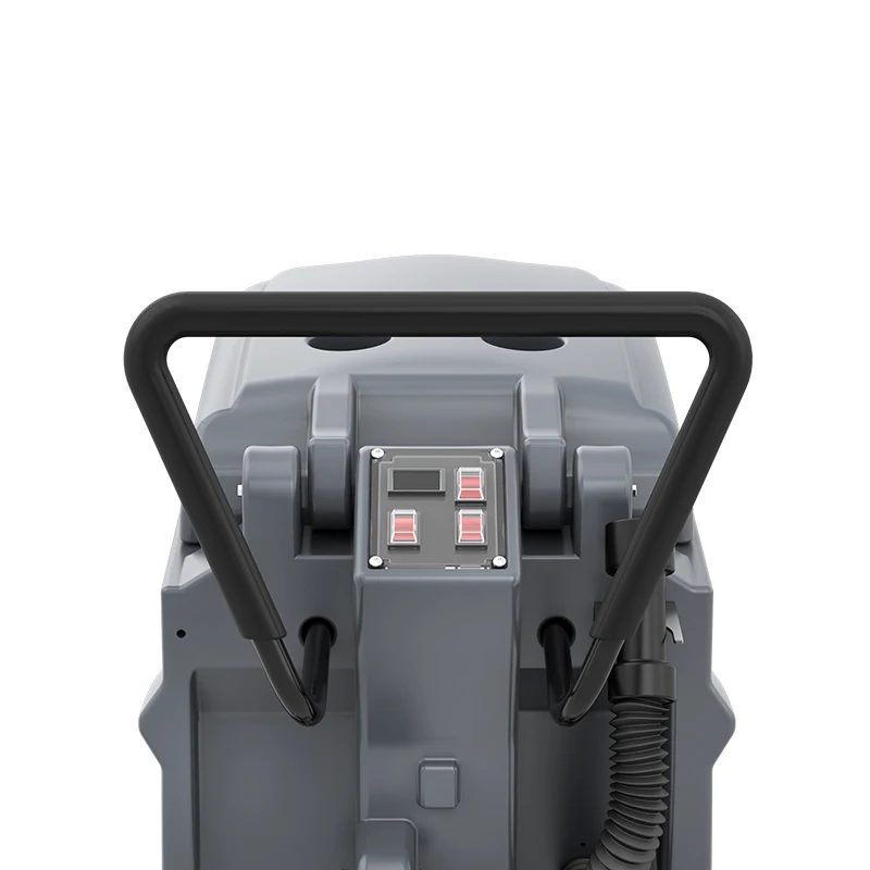 Mini Walk Behind Floor Scrubber Hand Push Road Cleaner Floor Cleaning Equipment For Hospital/station