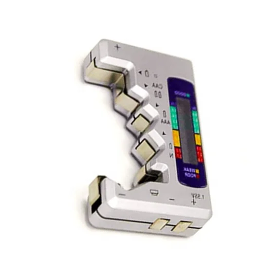 Digital display battery tester 1.5V button battery capacity tester