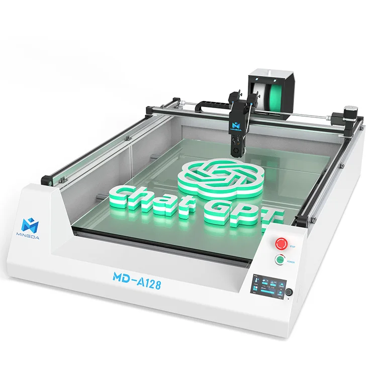 Commercial 3d sign printer dimensional 3d letter Illuminated logo printer 3d signage machine for advertising luminous sign