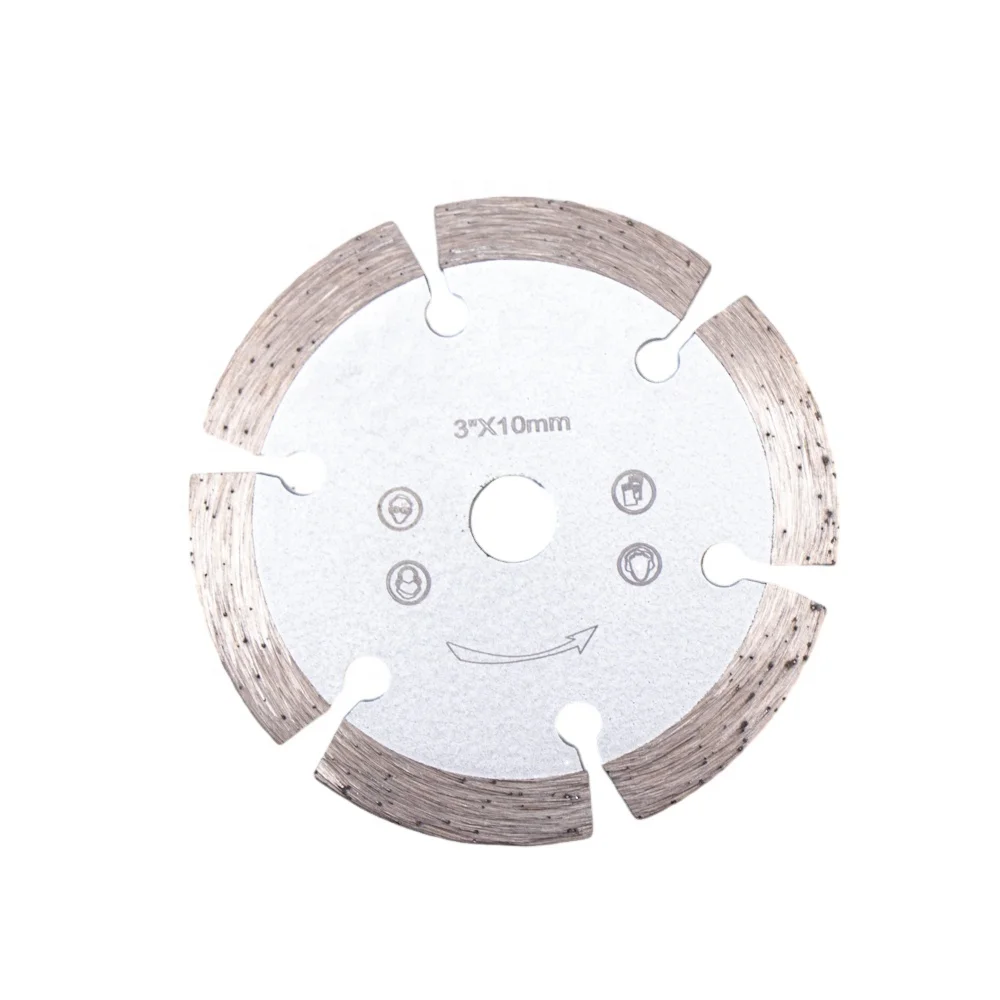 3 inch 75 mm diamond saw blade for cutting concrete brick granite