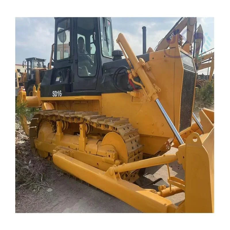 Бульдозер Shantui SD16 Подержанный за полцены бульдозер 160 л.с. оригинальный SD22 SD32