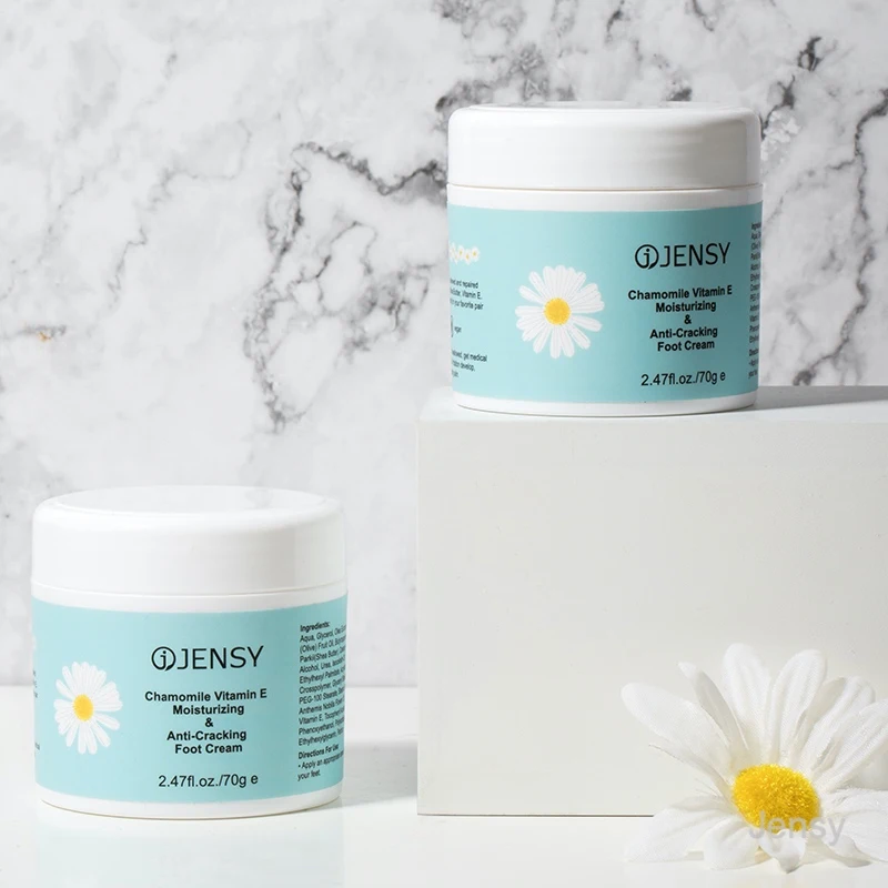 Custom peeling herbal dead skin removal vitamin c whitening vegan anti crack urea private label foot cream for cracked heels