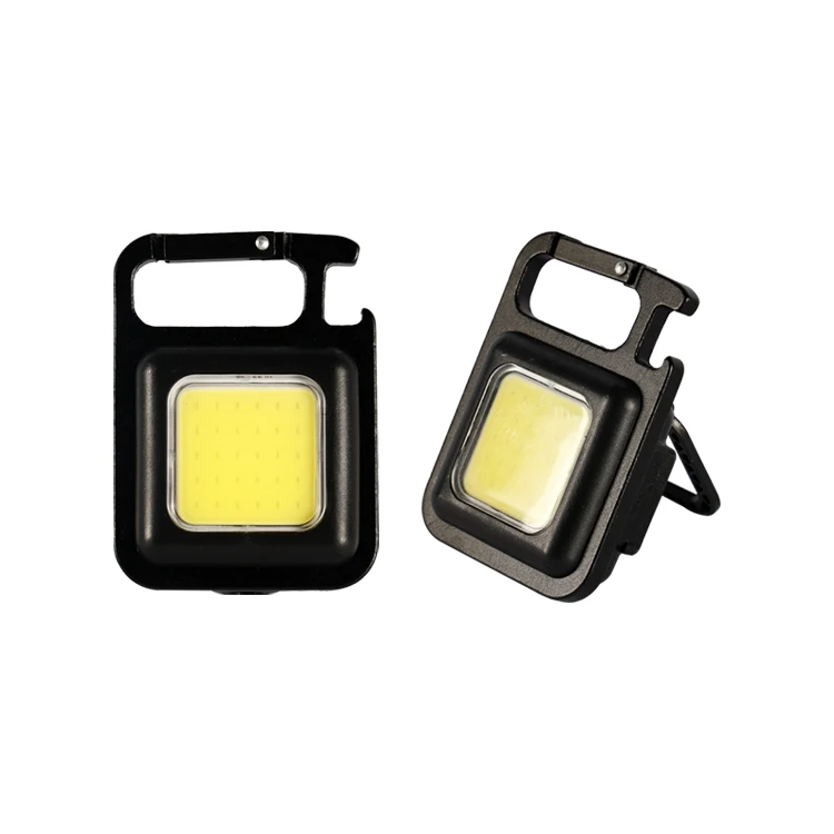 Multifunctional Charging Emergency Keychain Portable Work High-Brightness COB Inspection Outdoor Camping Light