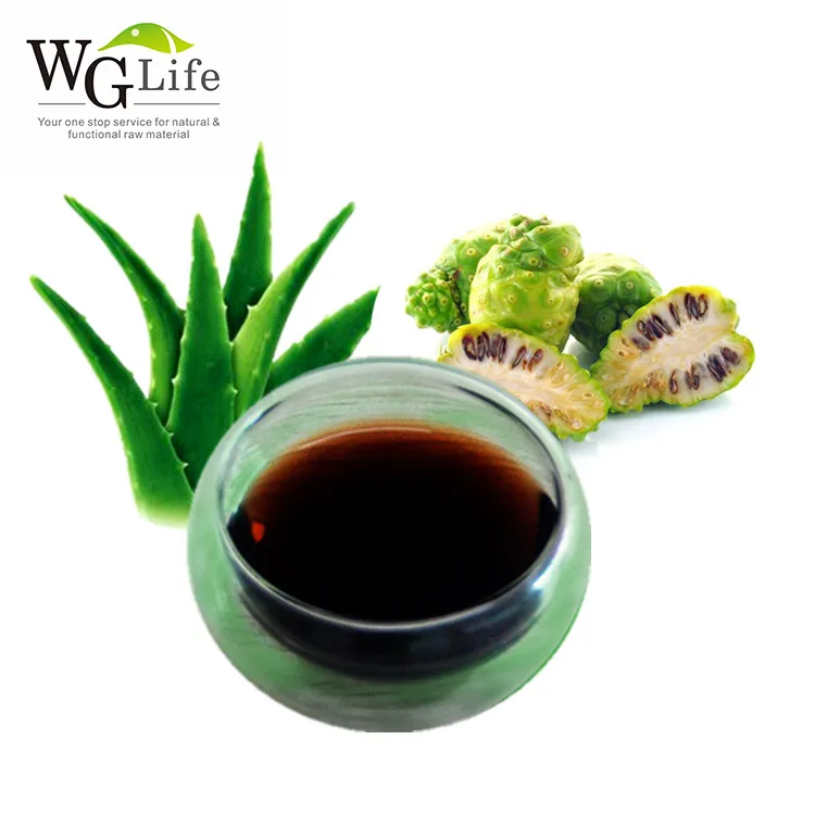 Hainan Factory Price Healthy Noni Fruit Mixed Compound Juice With ALoe Vera, Blueberry, Cherry, Goji etc
