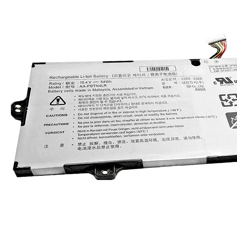8 ячеек Аккумулятор для ноутбука 15 4 в 54Wh Samsung AA-PBTN4LR NP940X3M NP940X5M NP940X5N батареи ноутбуков 1588-3366