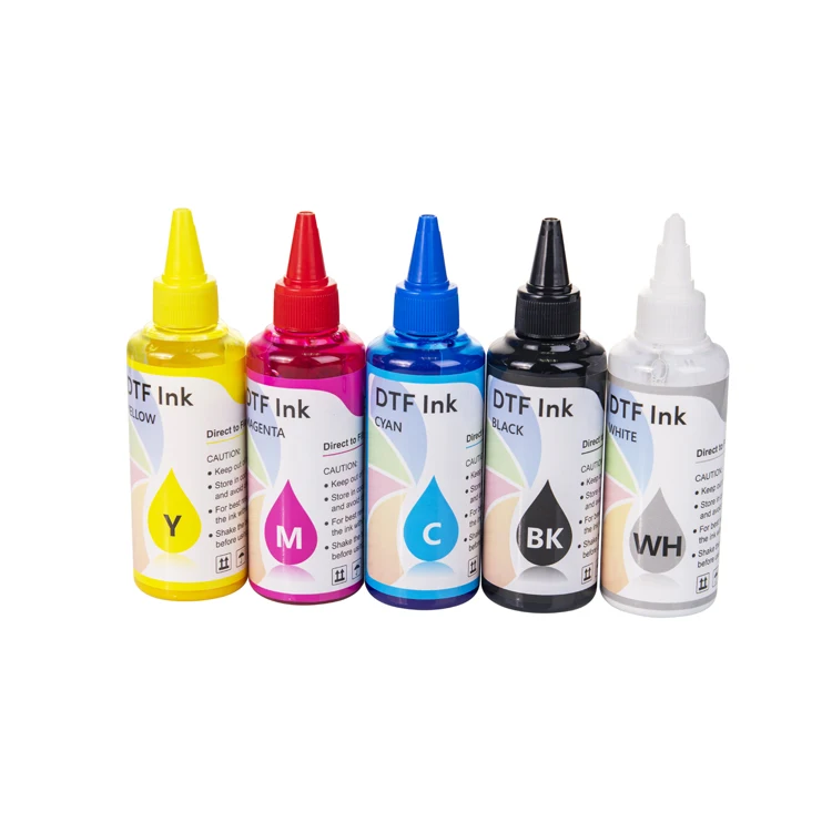 Premium 100ML Bulk Waterproof PET Film DTF White Pigment Ink For Epson