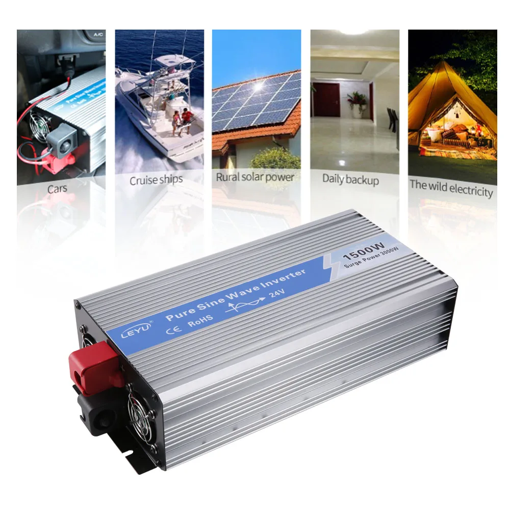 1500W dc to ac power inverter frequency converter 60hz 50hz