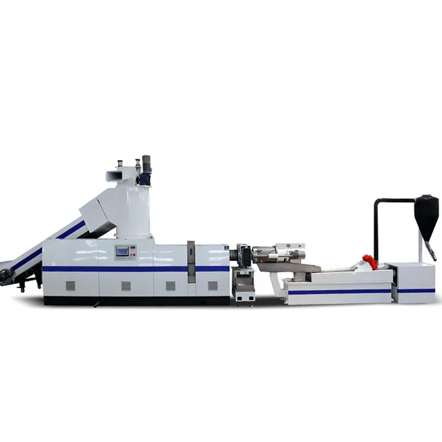 PE PP Bottle flakes plastic granulator recycling machine