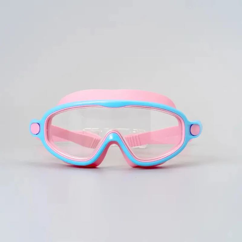 BF028 clear view comfortable wear pool water sports children swimming glasses no leaking anti fog waterproof kids swim goggles